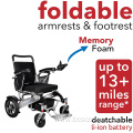 Remote foldable handicapped wheelchair motor controller